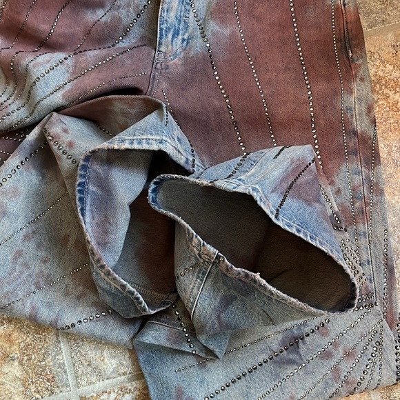 Free People Aurora Mid-Rise Straight Jeans Size 28 NWT - Picture 16 of 17